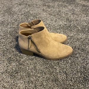 Womens tan booties